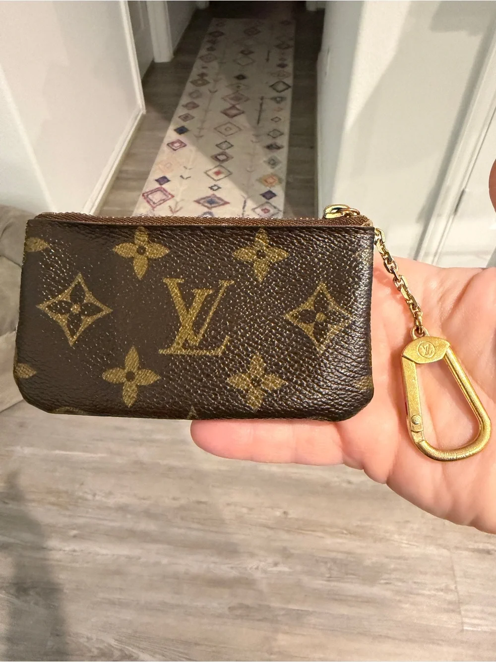 Louis Vuitton Monogram Canvas Key Cles